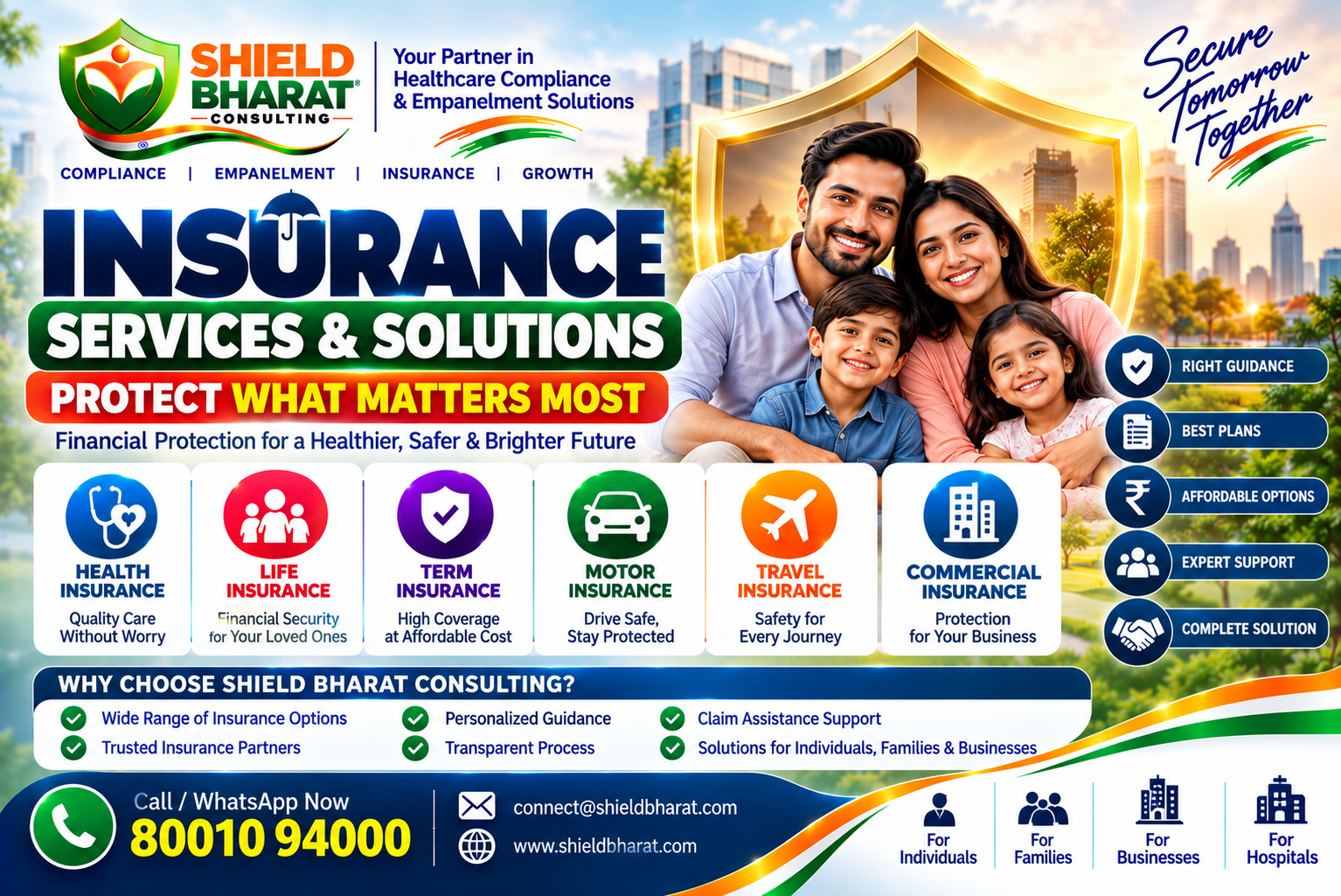 Insurance Services and Solutions in India: Complete Guide to Health, Life, Term, Motor and Business Insurance